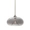 Besa Lighting Bana Cord Pendant, Smoke, Satin Nickel Finish, 1x60W Incandescent 1TT-BANASM-SN - alternate 1